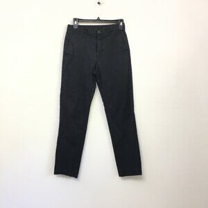 Musinsa Mens 28 x 28 Black Chino Pants Tapered Fit